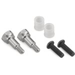 Titanium Shock Stand-Offs W/ Bushing, Short, For B6.2 / B6.3