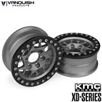 Vanquish Products KMC 1.9 XD127 Bully Grey Anodized