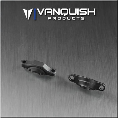 Vanquish Products Axial OCP Axle Bearing Caps Grey Anodized