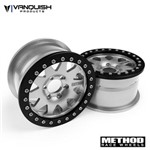 Vanquish Products Method 2.2 Race Wheel (1.2" Wide) 101 Clear/Black Anodized