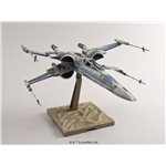 Resistance X-Wing Star Fighter 1/72 Model Kit, Star Wars Charact