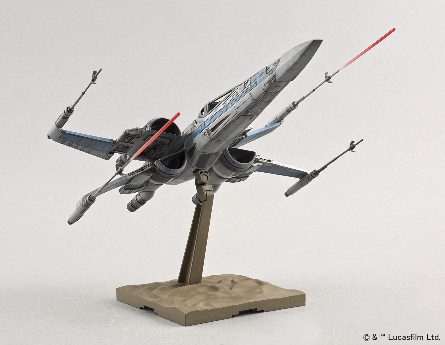 Bandai/Gundam Wing Resistance X-Wing Star Fighter 1/72 Model Kit, Star ...