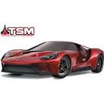 Traxxas Ford Gt - Red, 4Tec 2.0, 1/10 Scale Awd Supercar, Rtr W/Tsm And