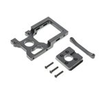 Motor Mount w/Adapter, Black: DBXL-E