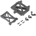 ESC Mount Plate, Standoff & Clamps: DBXL-E