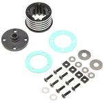 Diff Housing Set, Aluminum (1): DBXL-E