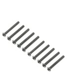 Button Head Screws M3x25mm (10)