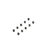 Set Screws, M3 x 4mm Cup Point(10)