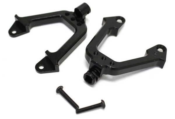Racers Edge Scx10 Aluminum Rear Shock Tower Hoops, Black