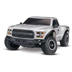 Traxxas 2017 Ford Raptor 1/10 Scale 2Wd Rtr Truck W/3000Mah Battery, Sil