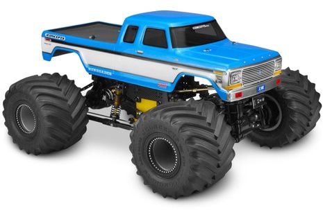 J Concepts 1979 Ford F-250 SuperCab Monster Truck Body w/Bmpr
