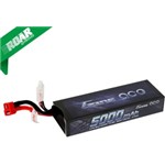 Gens Ace 5000mAh 7.4V 50C 2S1P HardCase Lipo Battery Pack  21# with Deans