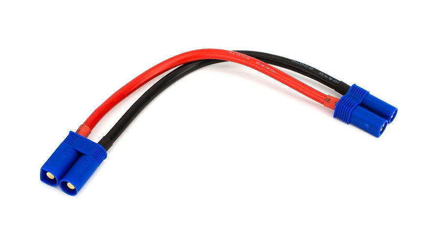 E-Flite EC5 Extension Lead with 6\" Wire, 10Awg