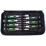 Compact 7 Piece Machined Tool Set With Case