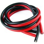 10 Gauge (10 AWG) Silicone Wire - 3 Feet of Red and 3 Feet of Bl