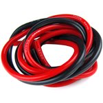 12 Gauge (12 AWG) Silicone Wire - 3 Feet of Red and 3 Feet of Bl