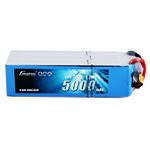 Gens Ace 5000mAh 22.2V 60C 6S1P Lipo Battery Pack with EC5 plug