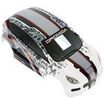 Body Printed w/Decals Gray/Red Rally Car FPV