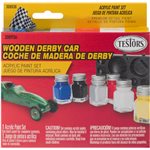 Derby Car Acrylic Paint Set Gloss Primary