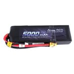 Gens Ace 5000mAh 11.1V 50C 3S1P Lipo Battery Pack with XT60 plug