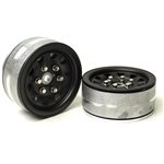 1.9" Sr04 Beadlock Wheels (Matte Black)