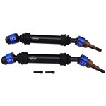 Front Light Weight Metal Cv Axles, For Traxxas Electric Rustler/