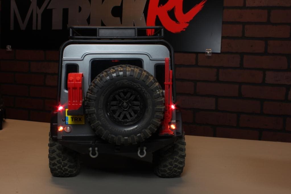 MyTrickRC Deluxe Traxxas TRX4 Bronco Light Kit with Attack Headlights