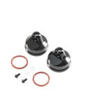 Shock Cap, Aluminum, Blac