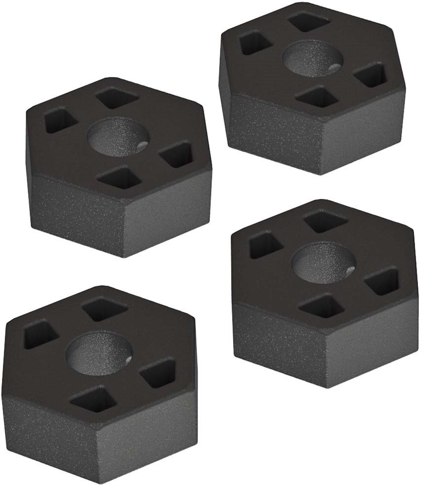 ARRMA Composite Wheel Hex 14mm Set (4) 4x4
