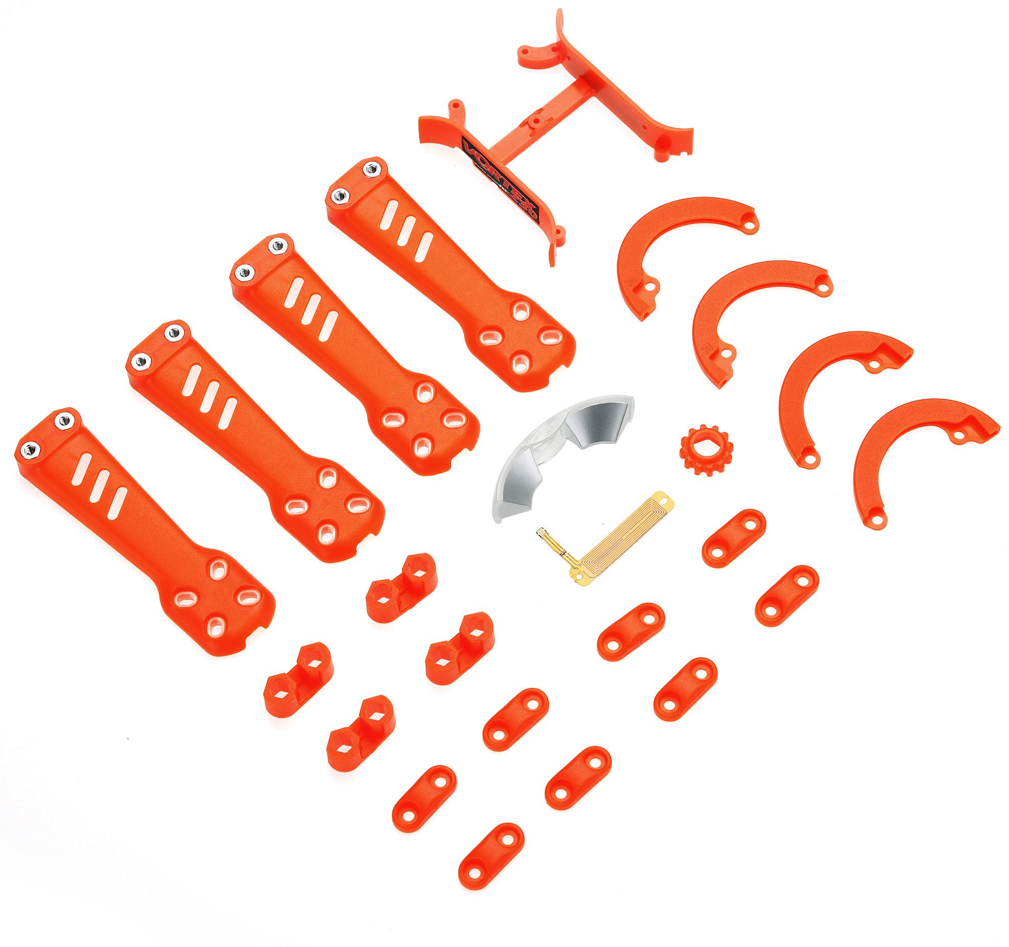 Blade Plastic Kit, Orange: Vortex 230