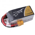 Gens Ace Tattu 1550mAh 4S1P 14.8V 75C Lipo Battery Pack with XT60 plug