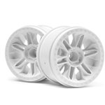 6-Shot Jumpshot St Wheel, White, (2Pcs)