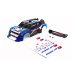 Carisma Gt24r Painted And Decorated Rally Body (Blue)