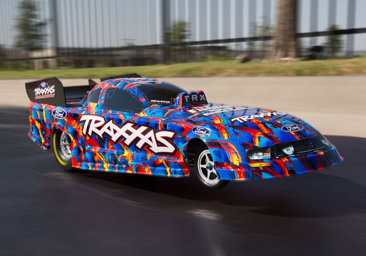 traxxas funny car tires