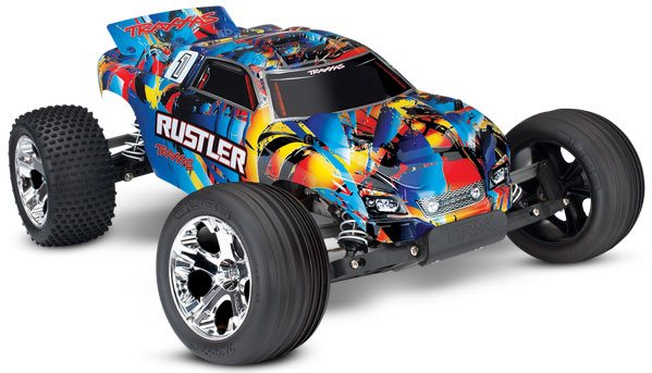 traxxas rustler scale