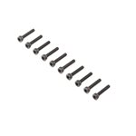 Cap Head Screws, Stl, BO, M3 x 16mm (10)
