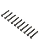 Button Head Screws, Stl, BO, M4 x 30mm (10)