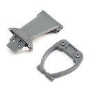 Front Bumper/Skid Plate&Support,Gray: Rock Rey