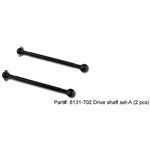 DHK Hobby Drive Shaft For Universal (2 Pcs) - Wolf 2 / Raz-R 2 / Cage-R