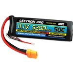 Lectron Pro 11.1V 5200mAh 50C Lipo Battery with XT90 Connector