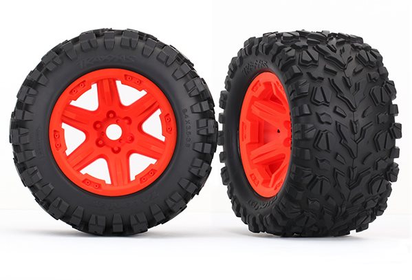 Traxxas TIRES & WHEELS, ASSEMBLED