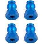 Shock Bushings, 10Mm, Blue Aluminum, For B6.1