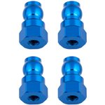 Shock Bushings, 12Mm, Blue Aluminum, For B6.1