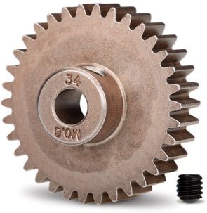Traxxas GEAR, 34-T PINION (32-P)