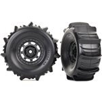 Traxxas TIRES AND WHEELS, ASSEMBL