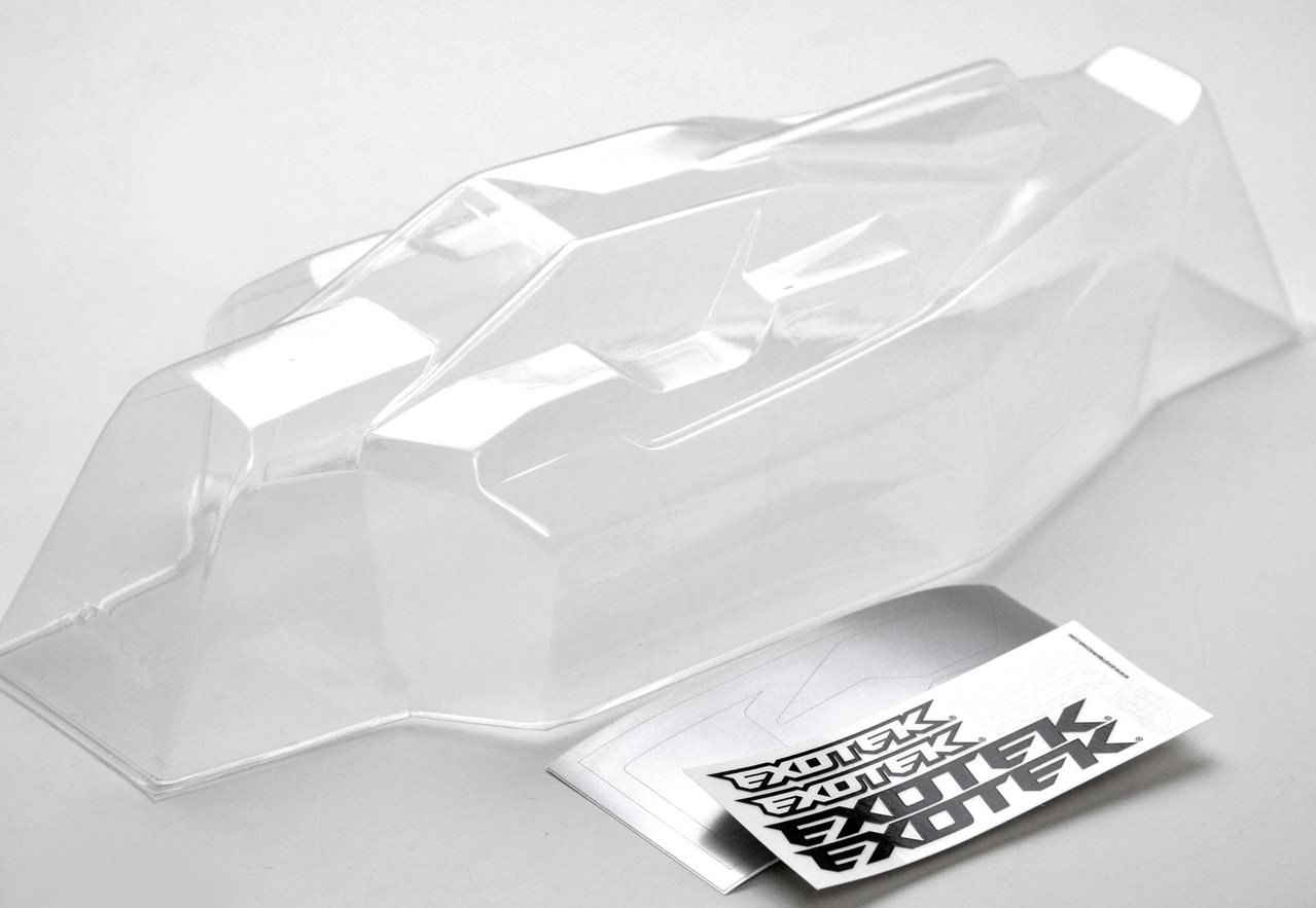 ExoTek Edge Lightweight Clear Body, For Eb410