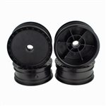 Black Borrego Front Buggy Wheels For The Associated B4 (4Pcs)