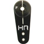 Hot Racing Double Lock Servo Arm, 25 Tooth, For Futaba, Traxxas Or Savox (U