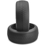 Reflex, Green Compound Tires, Fits 1/8Th Buggy