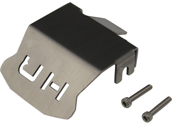 Hot Racing Stainless Steel Armor Skid Plate, For Traxxas Trx4 (Front/Rear)